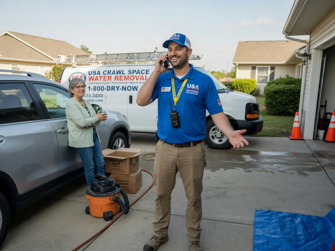 Crawl Space Water Removal Calmar, IA FAQs